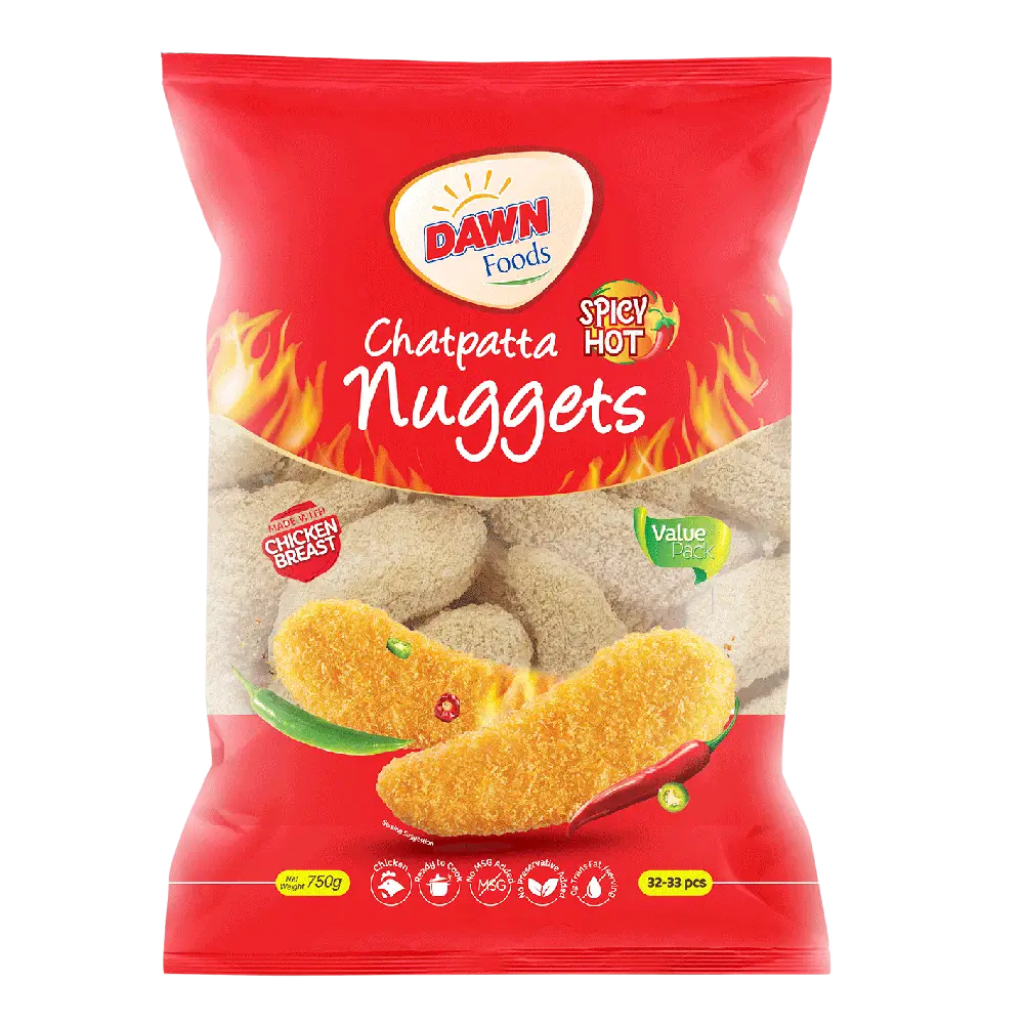 Chatpatta Nuggets	33pcs / 750g