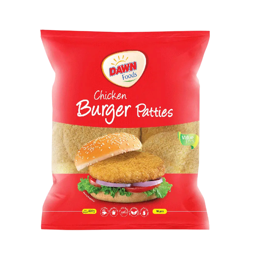 Chicken Burger Patties 16pcs / 990g
